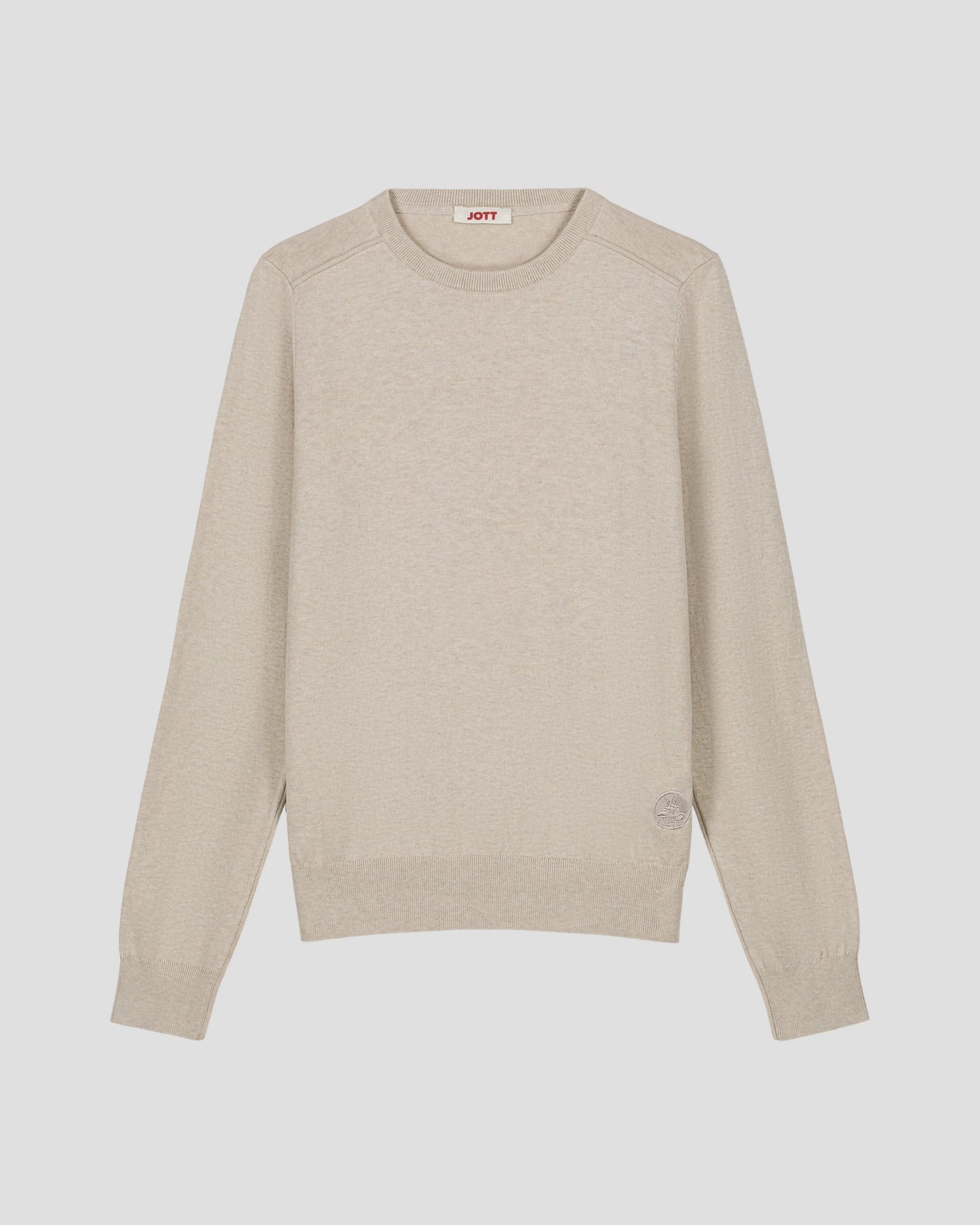 Pull en maille col rond Sable Heloise