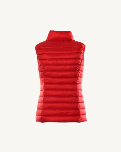 Doudoune légère sans manches Rouge Seda