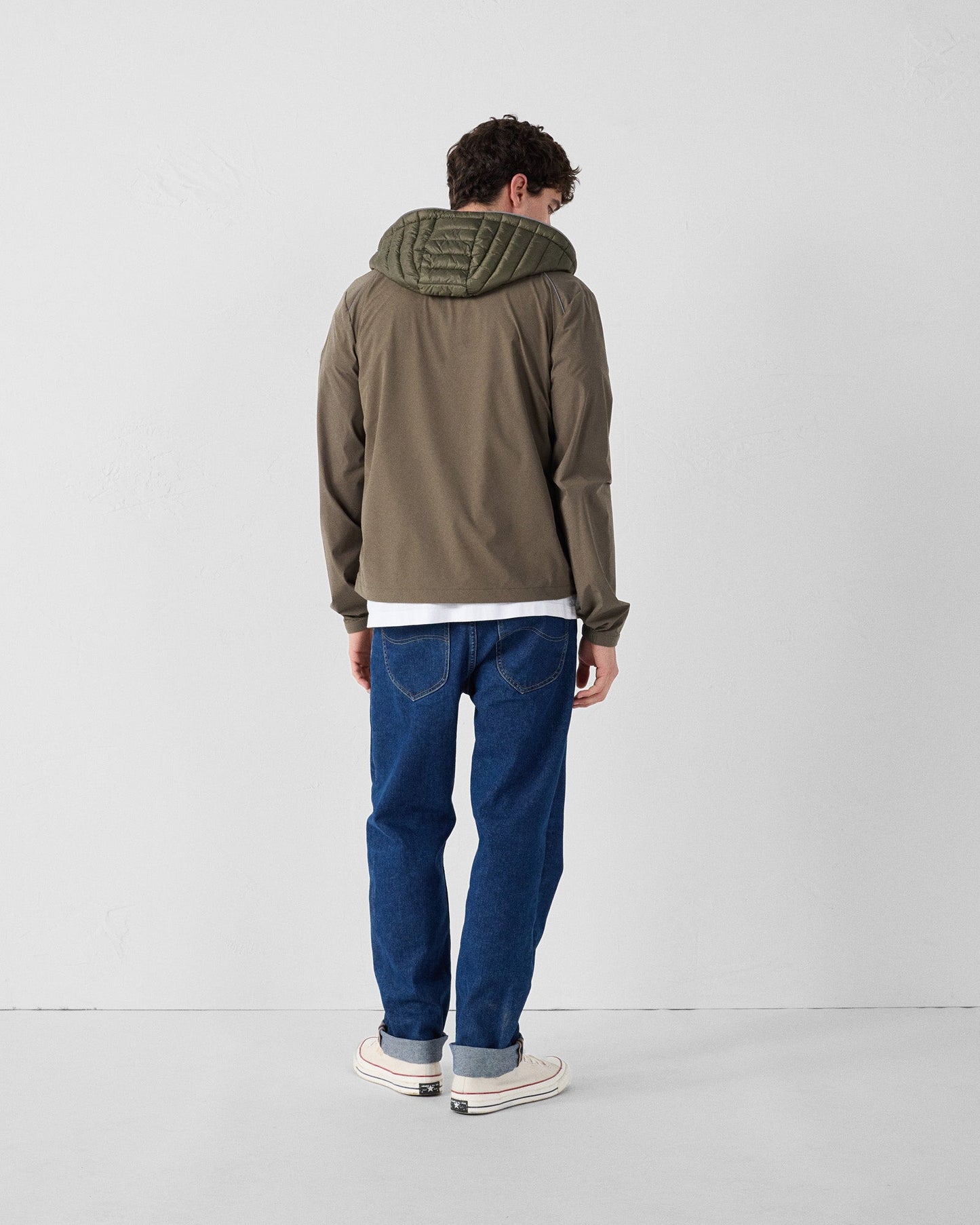 Doudoune bi-matière Army Stride