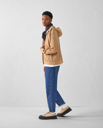 Blouson coupe-vent léger à capuche Fauve Storm