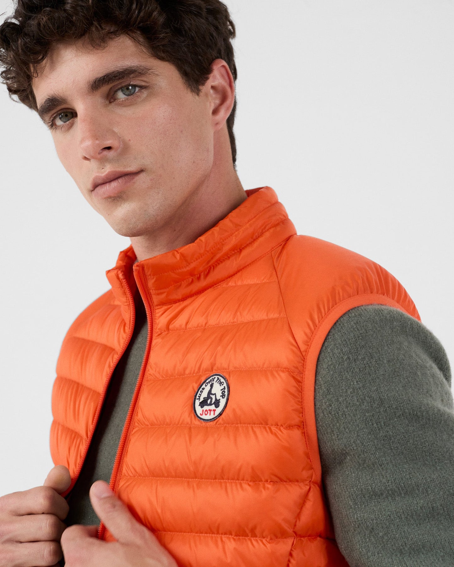 Doudoune sans manches Rouge feu Tom