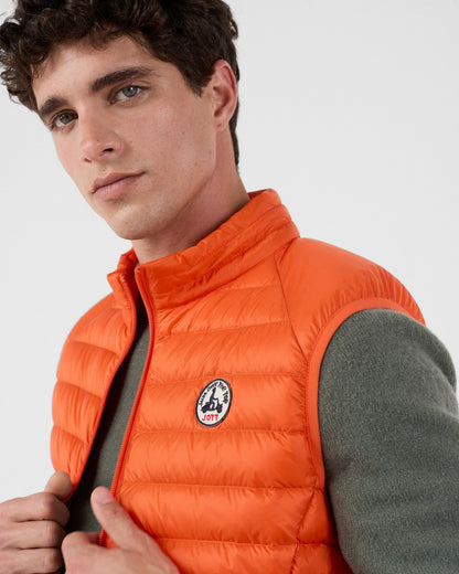 Doudoune sans manches Rouge feu Tom