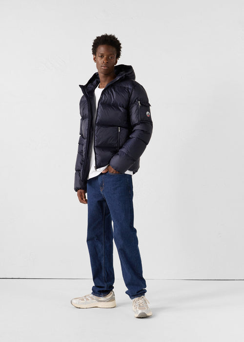 Doudoune à capuche Grand Froid Marine Java