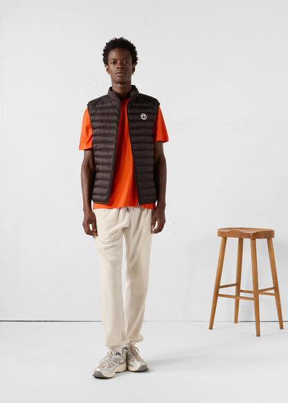 Doudoune sans manches Café noir Tom