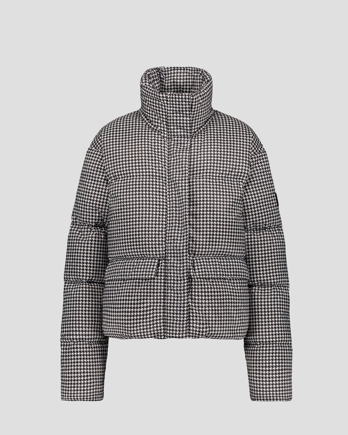 Doudoune Grand Froid esprit puffer Noir/Banc Alicia Multico