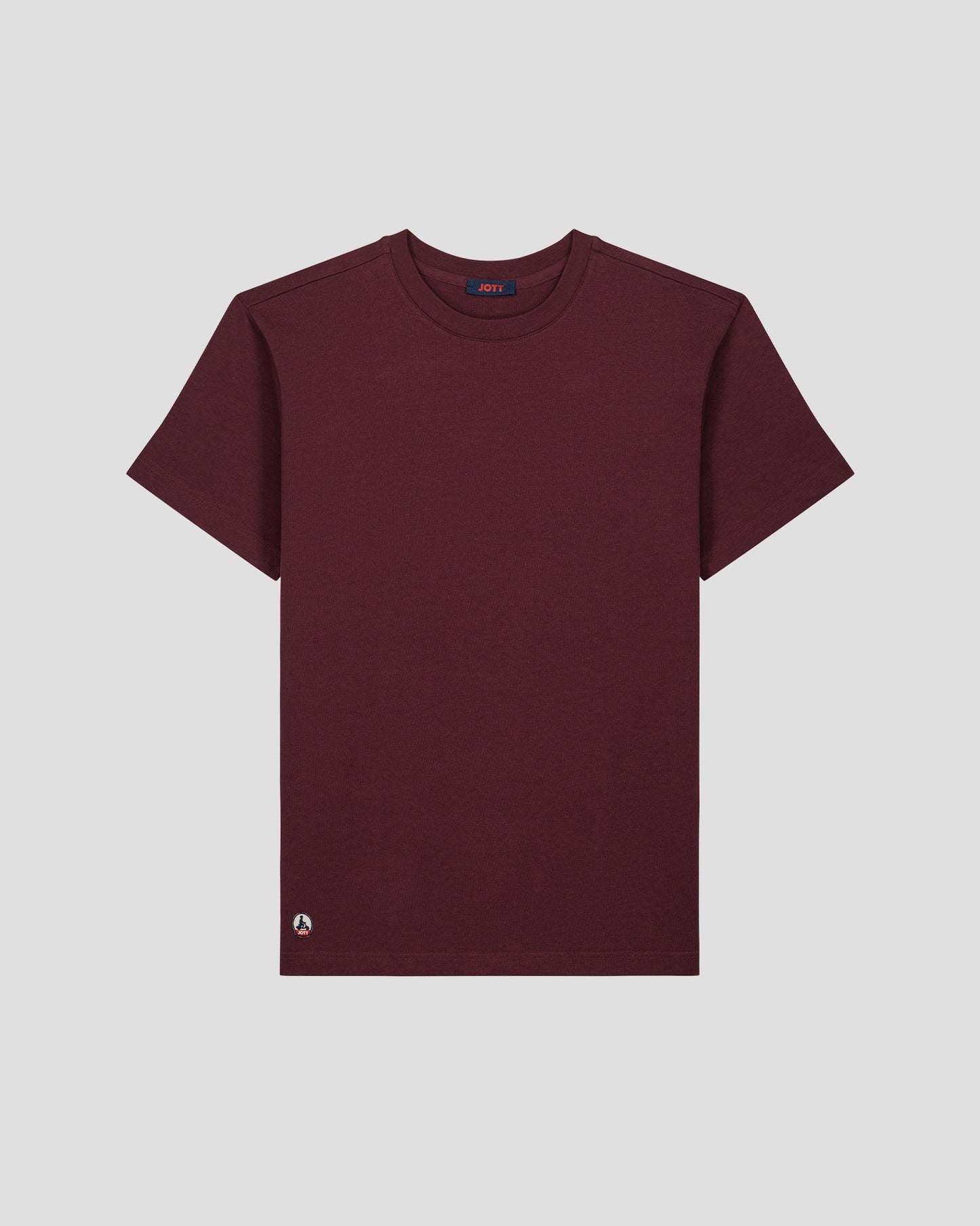 T-Shirt à col rond Cerise noire Andrea