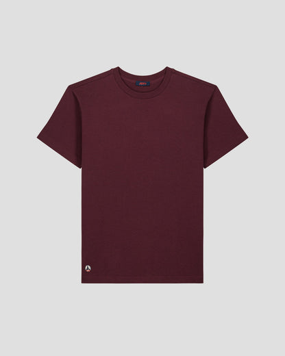 T-Shirt à col rond Cerise noire Andrea