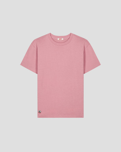 T-Shirt à col rond Rose antique Andrea