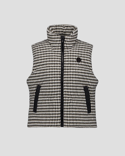 Veste Grand Froid puffer sans manches Naturel/noir Atsuma multico