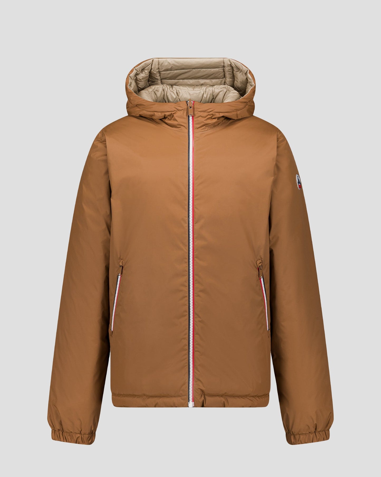 Doudoune réversible Sucre roux/beige Brummen