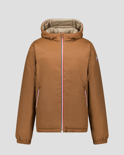 Doudoune réversible Sucre roux/beige Brummen