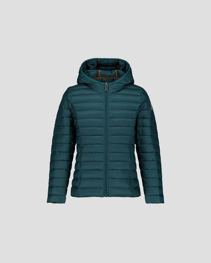 Doudoune légère à capuche enfant Deep lake Carla