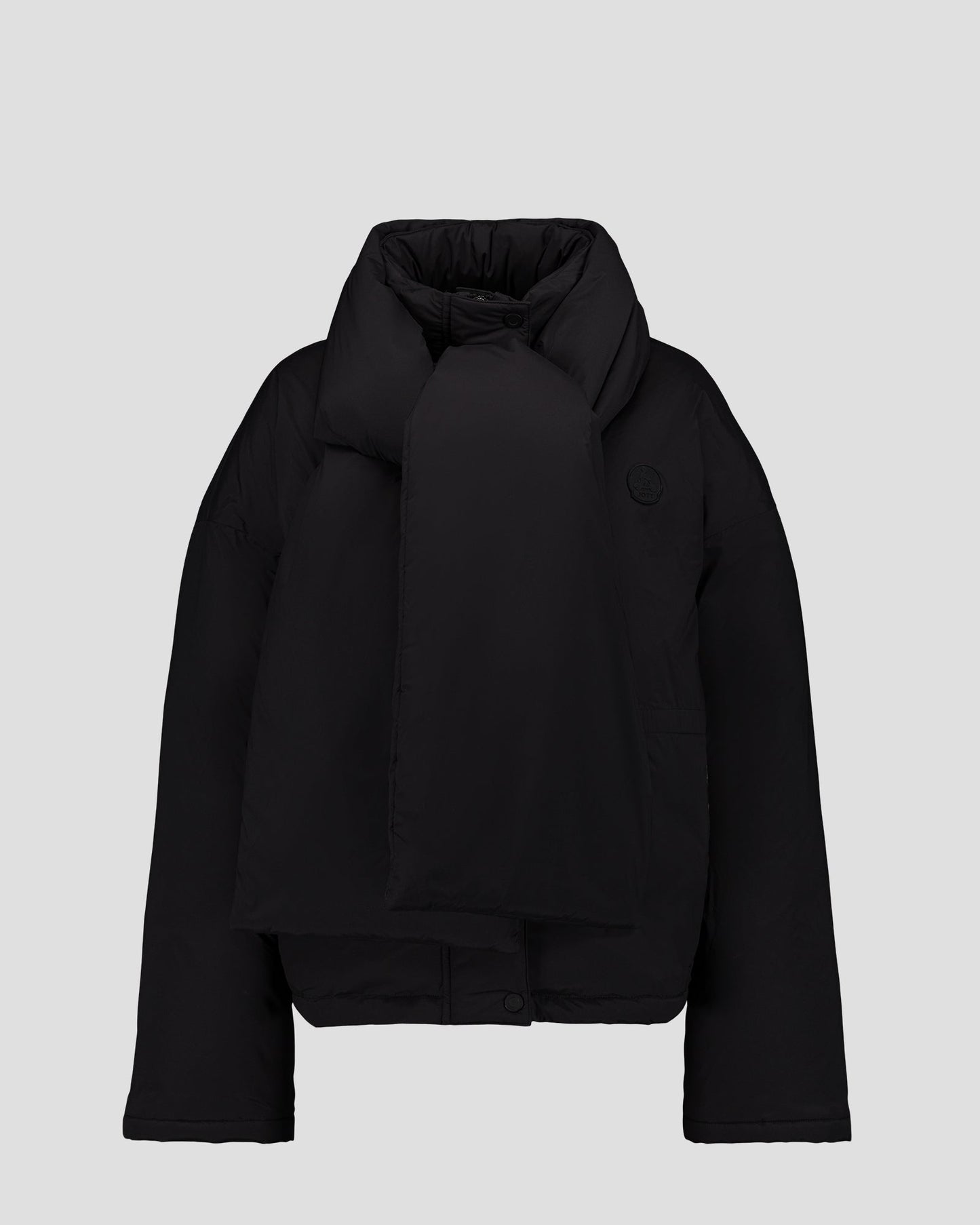 Doudoune Grand Froid avec écharpe amovible Noir Claude