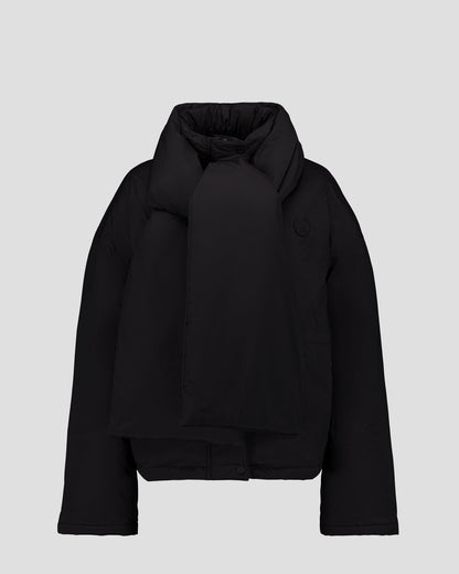 Doudoune Grand Froid avec écharpe amovible Noir Claude