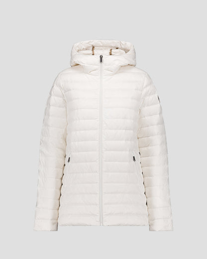 Doudoune mi-longue Blanc Claudie