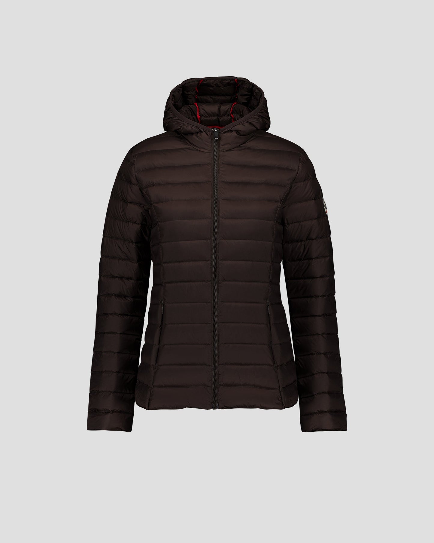 Doudoune légère à capuche Café noir Cloe