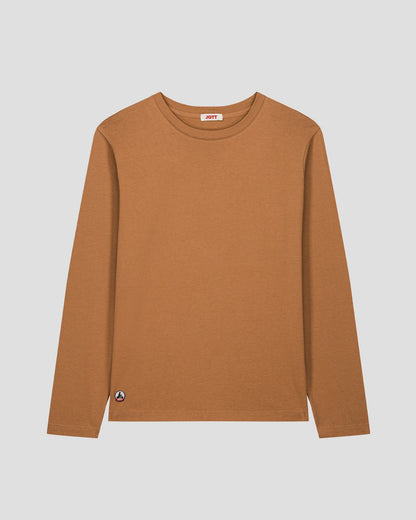 T-Shirt à col rond Sucre roux Emilio