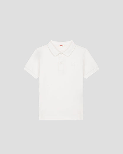 Polo enfant Blanc Enzo