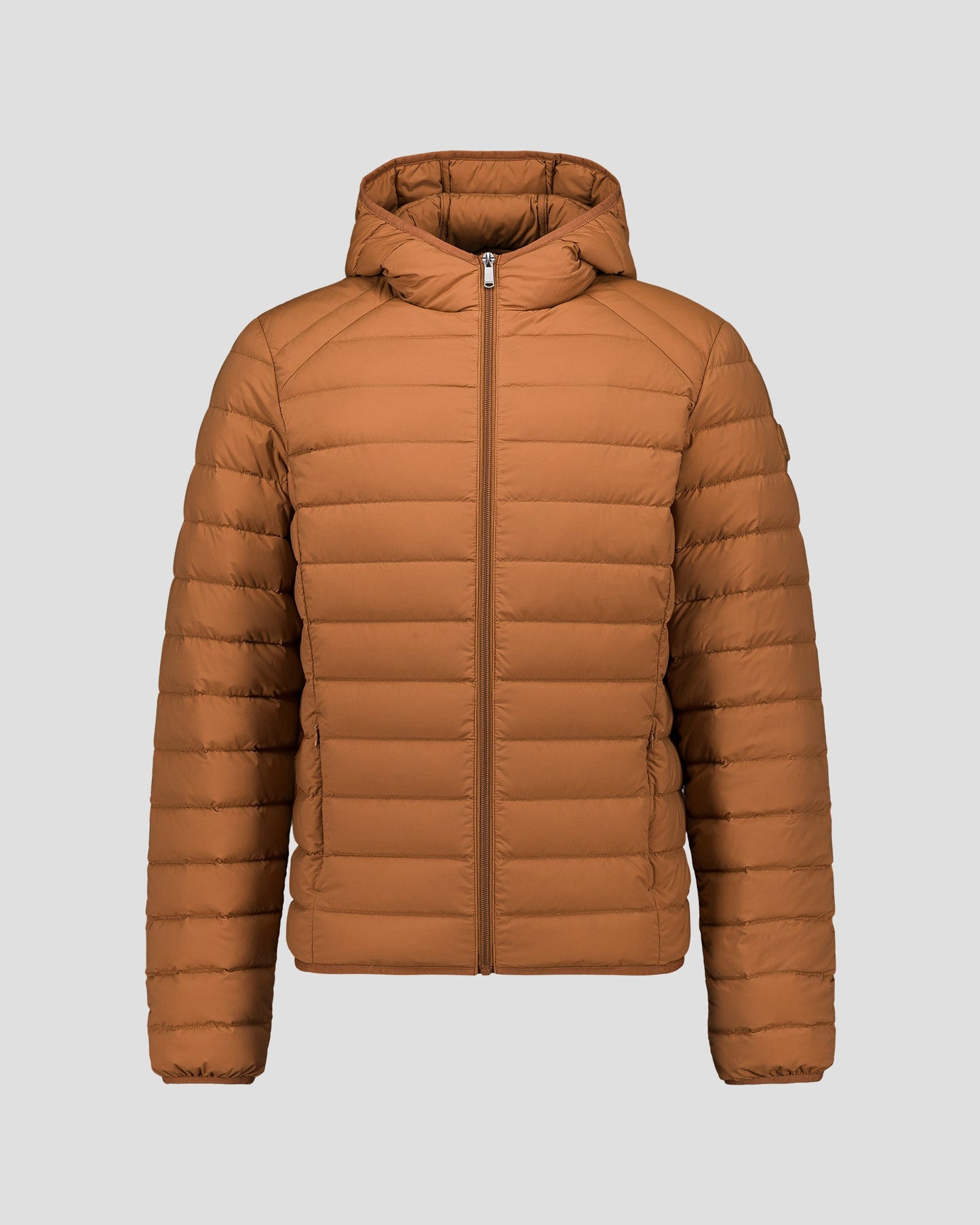 Doudoune légère stretch à capuche Sucre roux Frantz