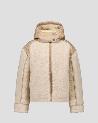 Doudoune enfant sherpa Naturel Gwen