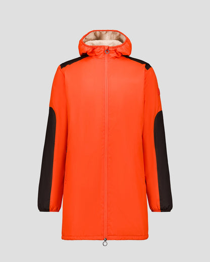 Imperméable sherpa long Rouge feu Hallin sherpa