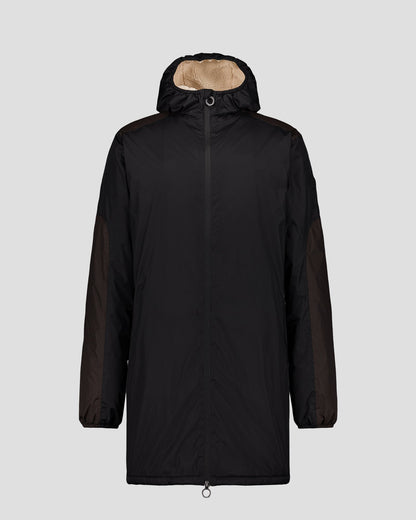 Imperméable sherpa long Noir Hallin sherpa