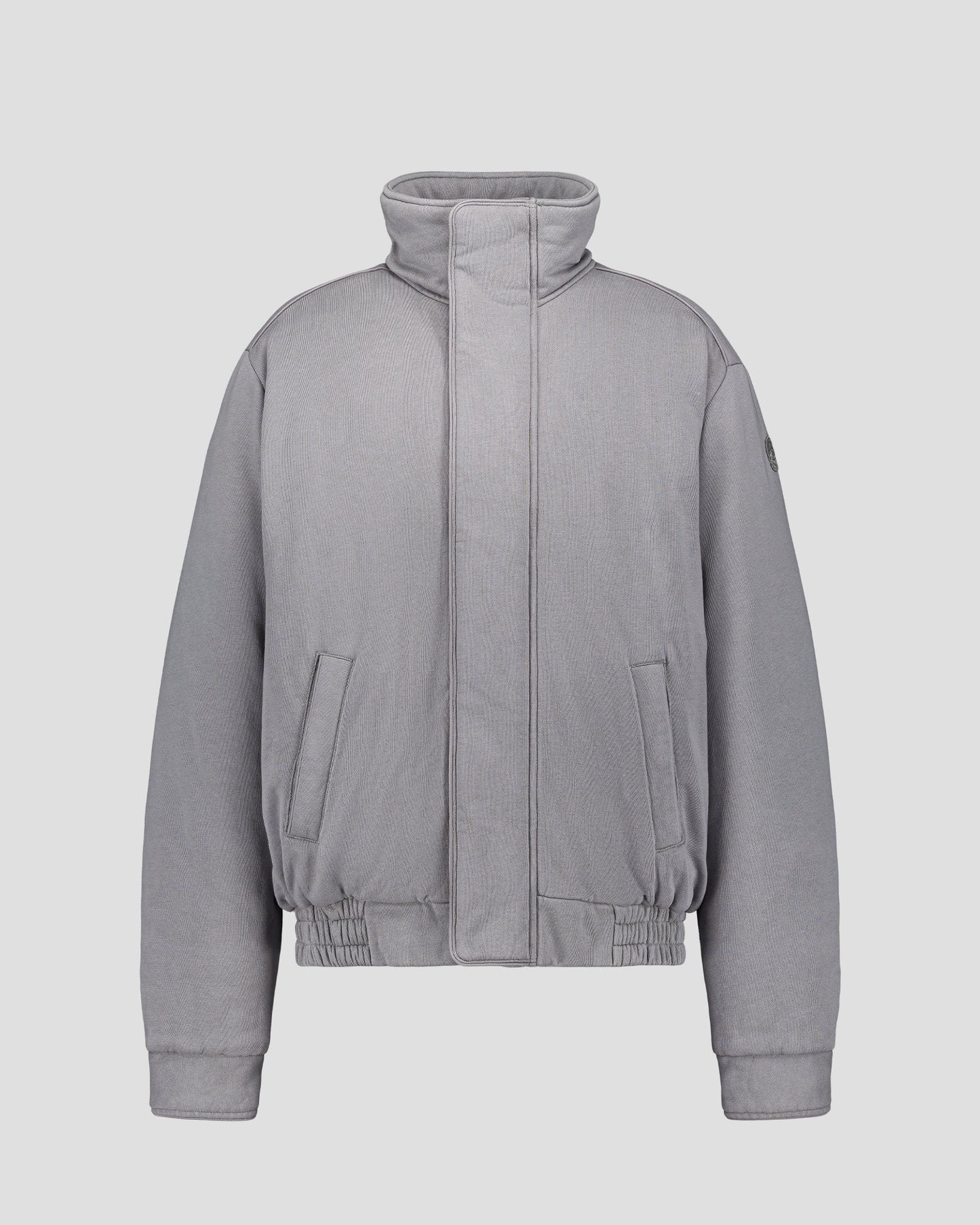 Bomber en jersey Gris souris Hank