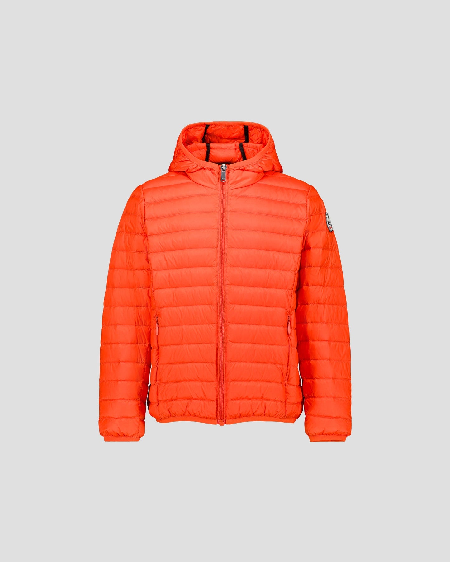 Doudoune légère à capuche enfant Rouge feu Hugo