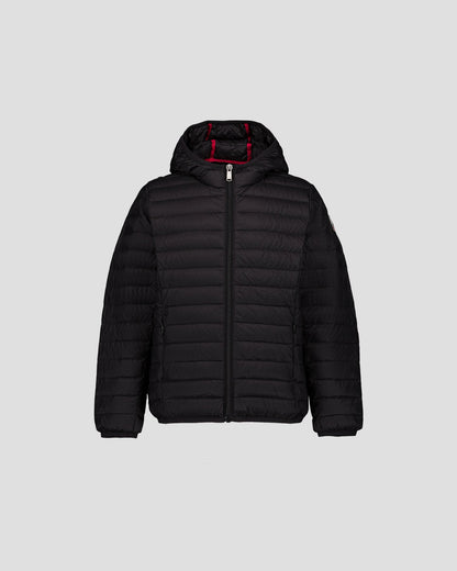 Doudoune légère à capuche enfant Noir Hugo