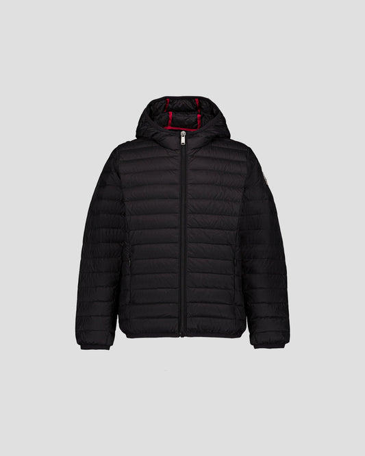 Doudoune légère à capuche enfant Noir Hugo