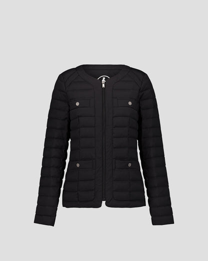 Doudoune de tailleur Noir Ingrid