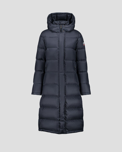 Doudoune longue à capuche Grand Froid Bluestone Karachi
