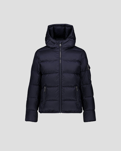 Doudoune enfant à capuche Grand Froid Marine Kazan