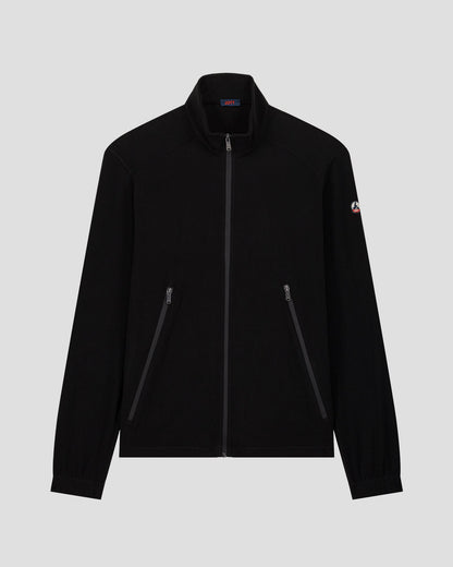 Veste zippée en polaire Noir Loid