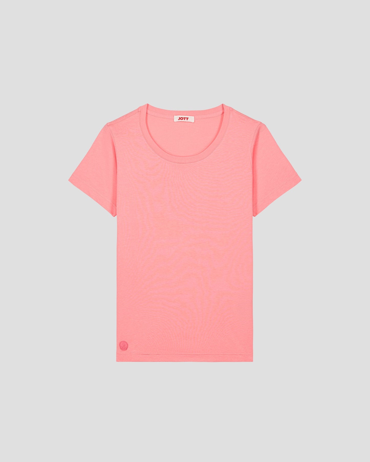 T-Shirt à col rond Vibrant pink Lucia