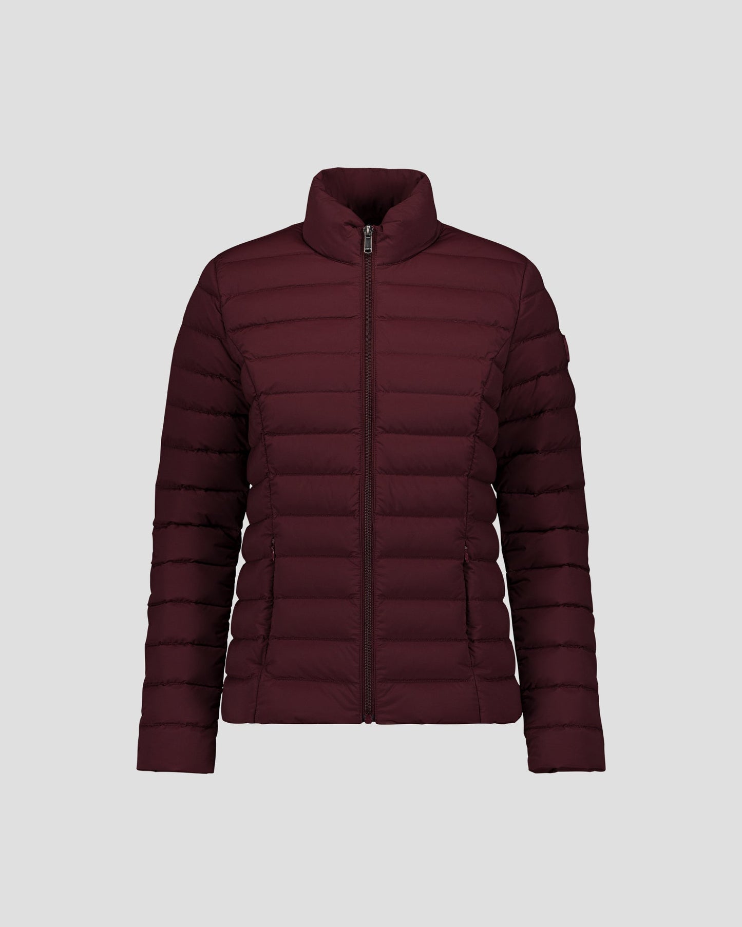 Doudoune stretch légère Cerise noire Maia