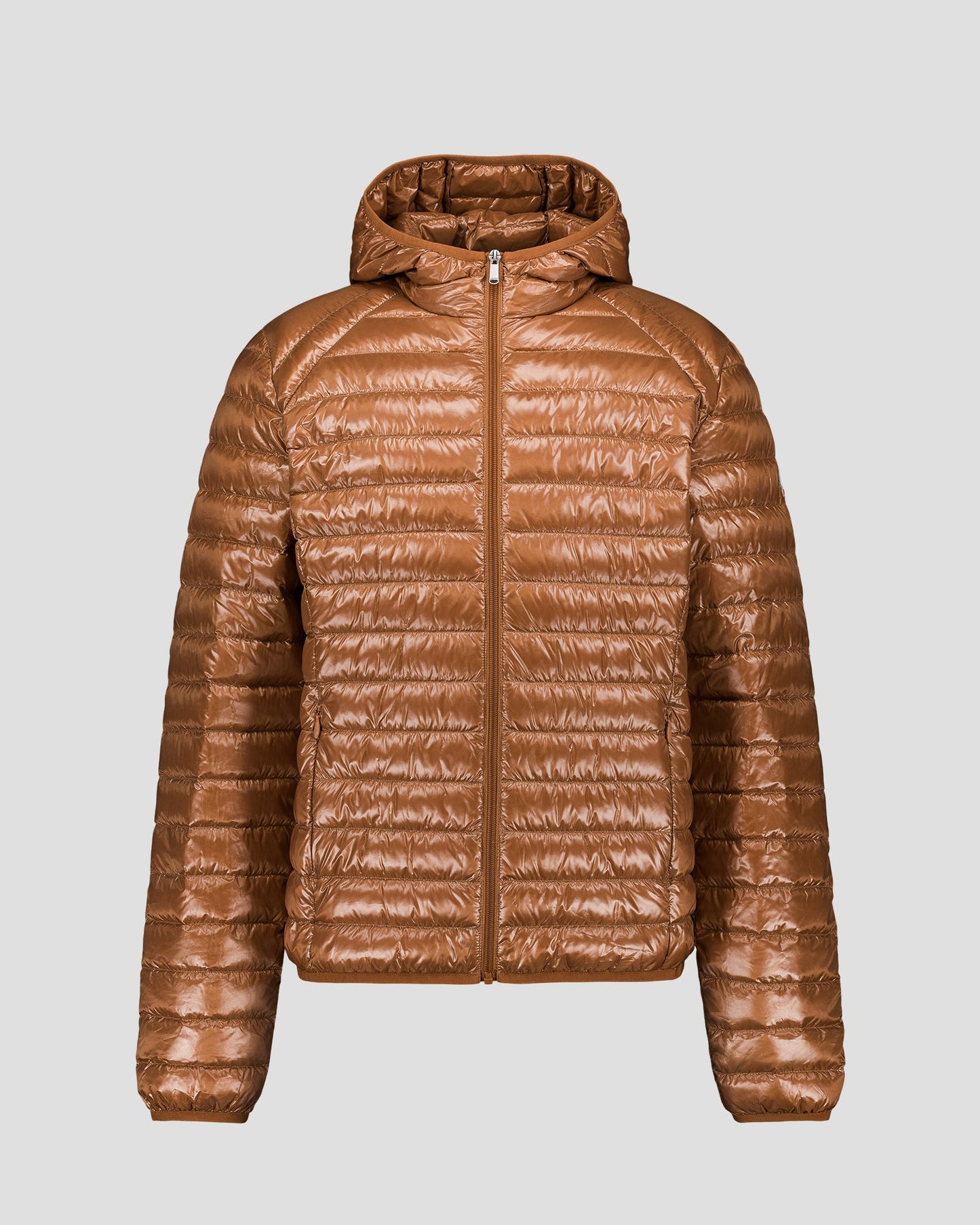 Doudoune légère à capuche Sucre roux Nico shiny