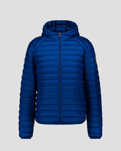 Doudoune légère à capuche Bleu cobalt Nico