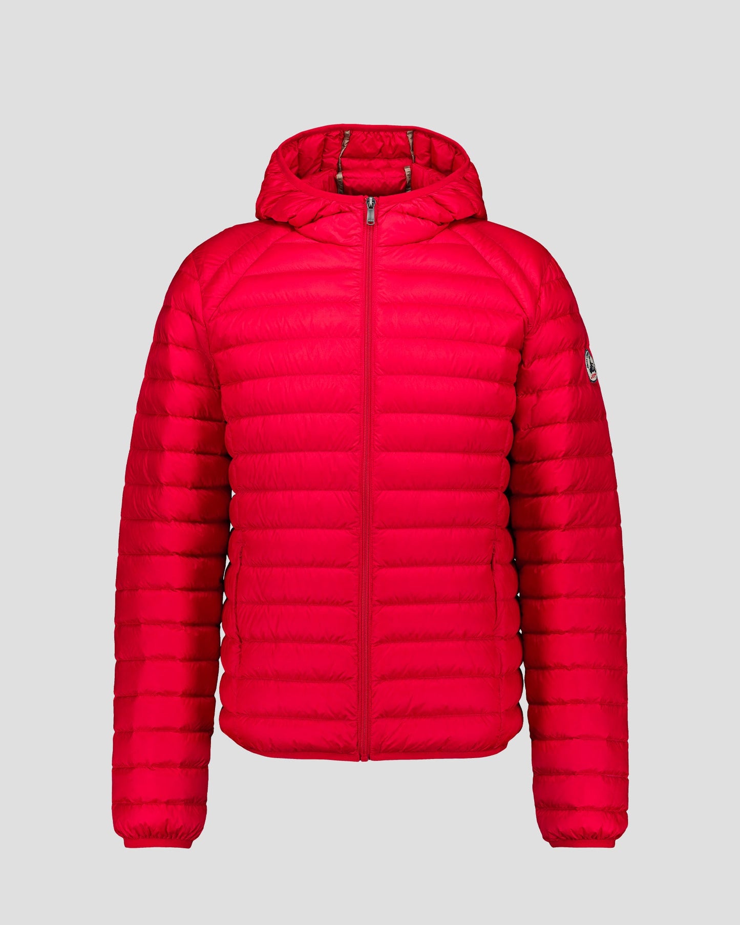 Doudoune légère à capuche Rouge carmin Nico