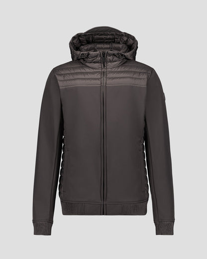 Doudoune bi-matière softshell Anthracite Paco 2.0