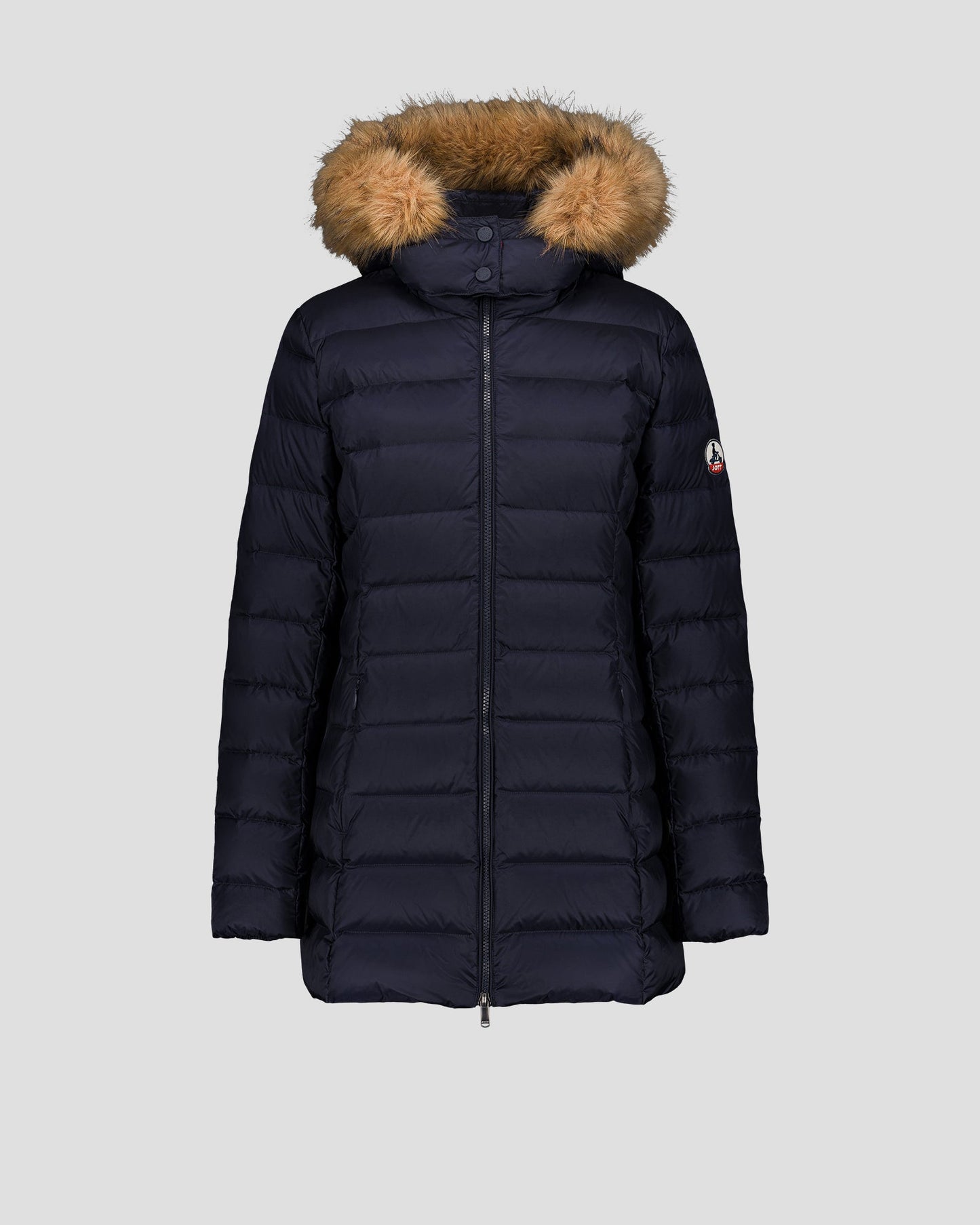 Doudoune mi-longue Grand Froid Marine Perle