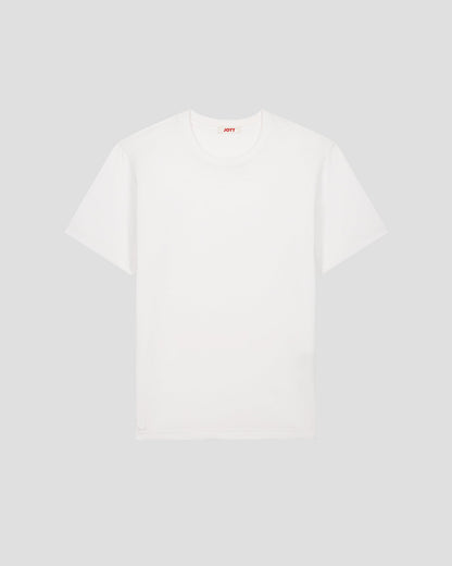 T-Shirt à col rond Blanc Petro