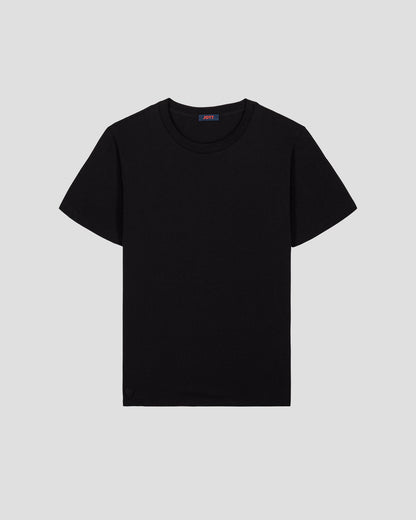 T-Shirt à col rond Noir Petro