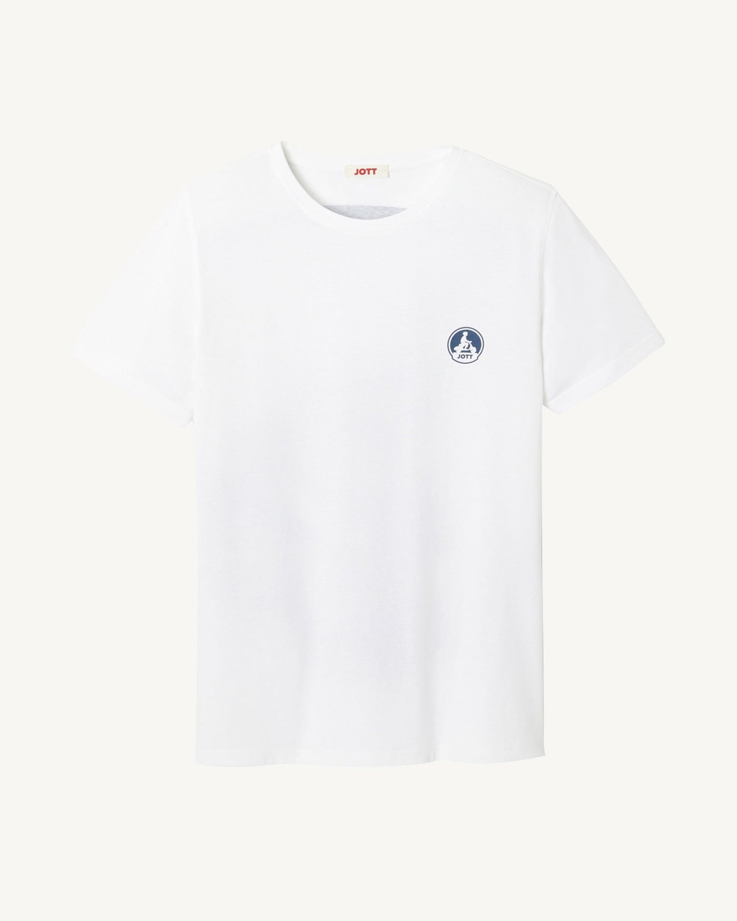 T-shirt mixte en coton biologique Blanc Pietro
