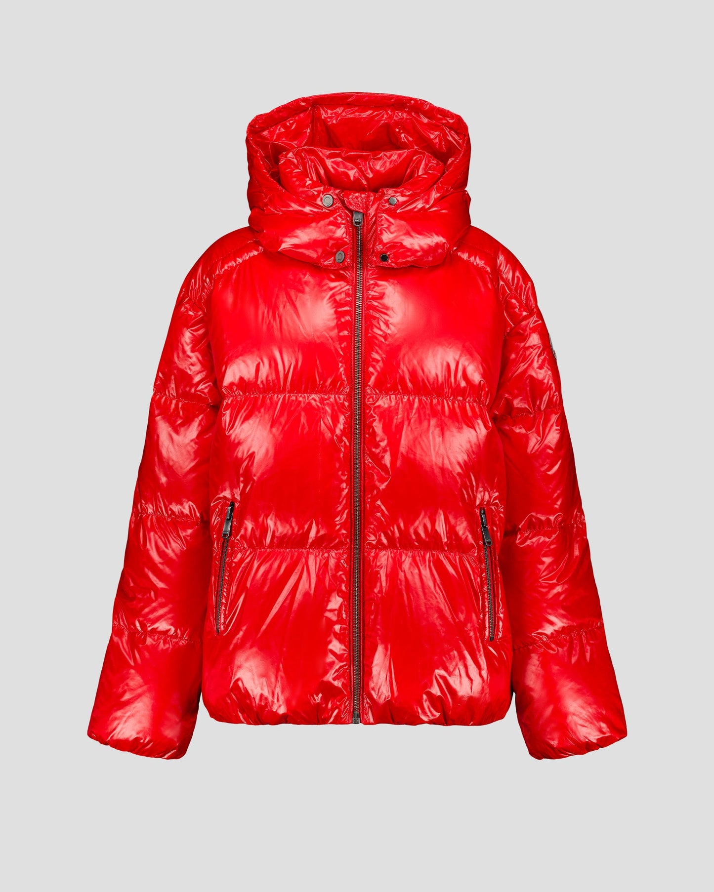 Doudoune Grand Froid puffer Rouge carmin Quinn shiny