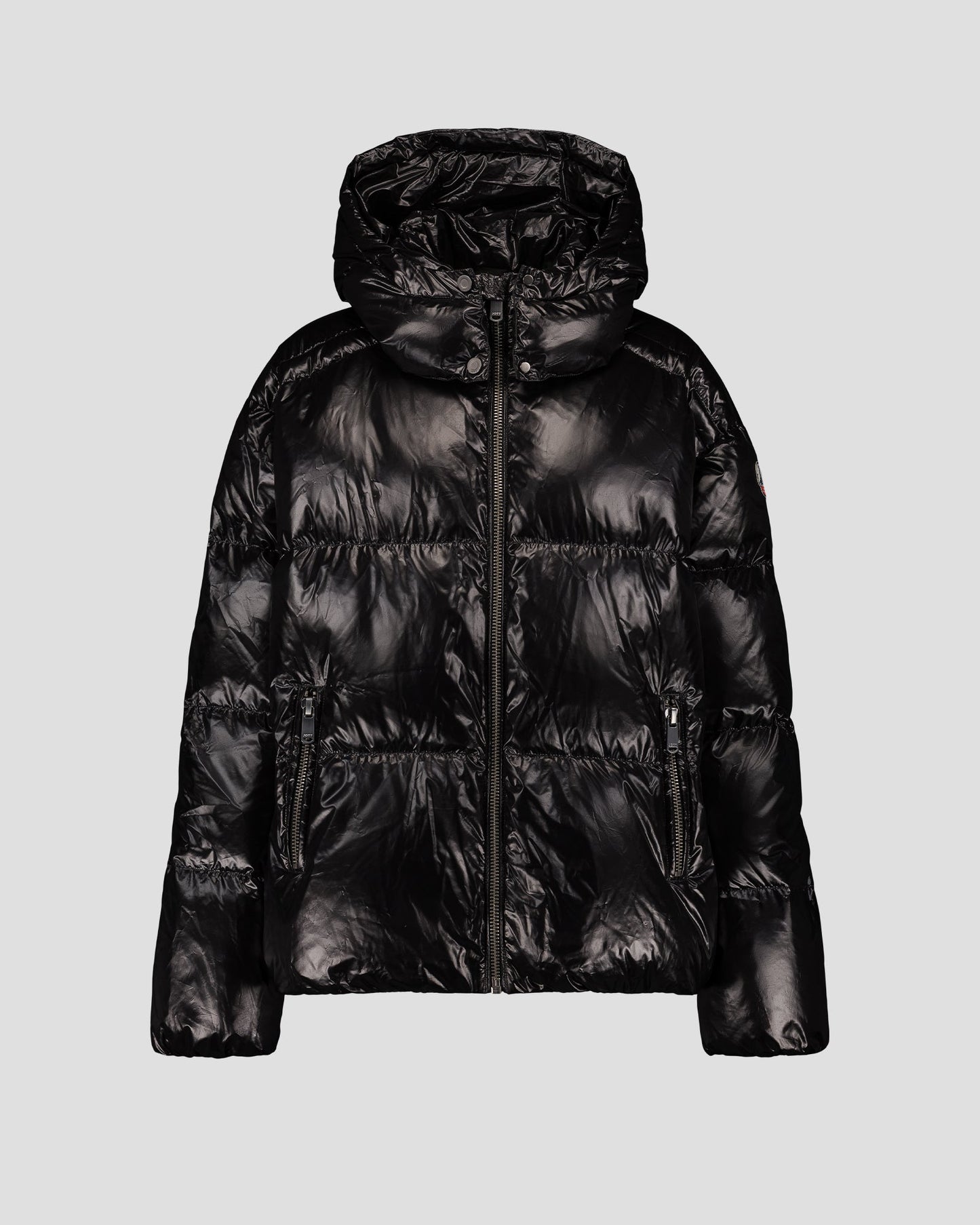 Doudoune Grand Froid puffer Noir Quinn shiny