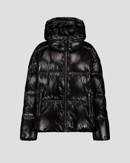 Doudoune Grand Froid puffer Noir Quinn shiny