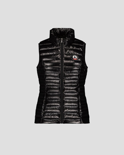 Doudoune légère sans manches Noir Seda shiny
