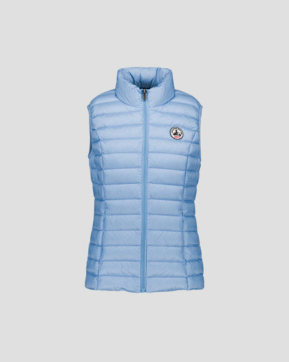 Doudoune légère sans manches Bleu cristal Seda