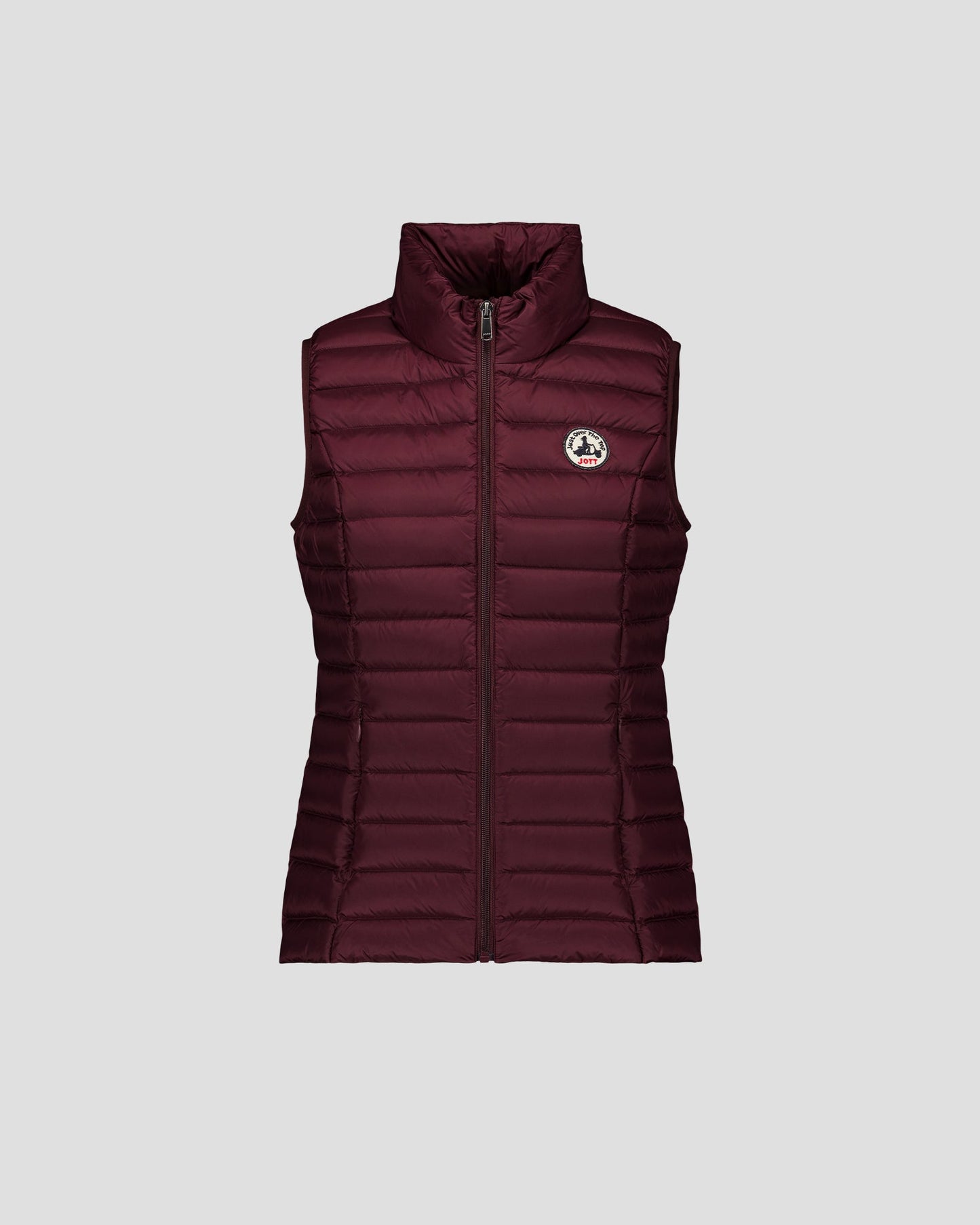 Doudoune légère sans manches Cerise noire Seda